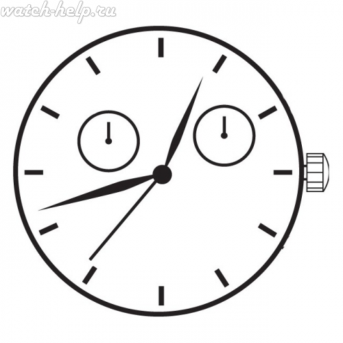 Картинка TMI VX3MA - механизм для часов кварцевый, Япония