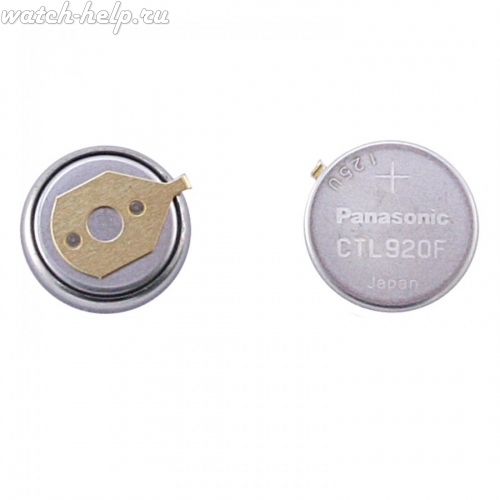 Картинка CITIZEN 295-758 (CTL920F) - аккумулятор, 2.5 мм x 9.5 мм, Япония