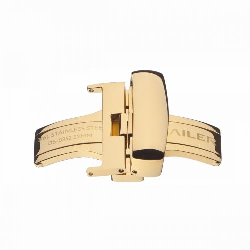 Stailer DS-0352 - клипса для часов лимонное золото, сталь, Германия - мастерская «Часовая Скорая Помощь». Картинка Stailer DS-0352 - клипса для часов лимонное золото, сталь, Германия