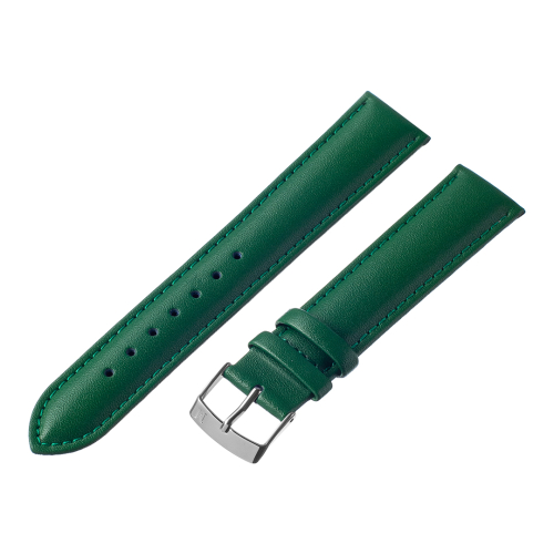 Картинка Ремешок MODENO серия A000 - ремешок для часов белый, кожа, гладкий, Китай