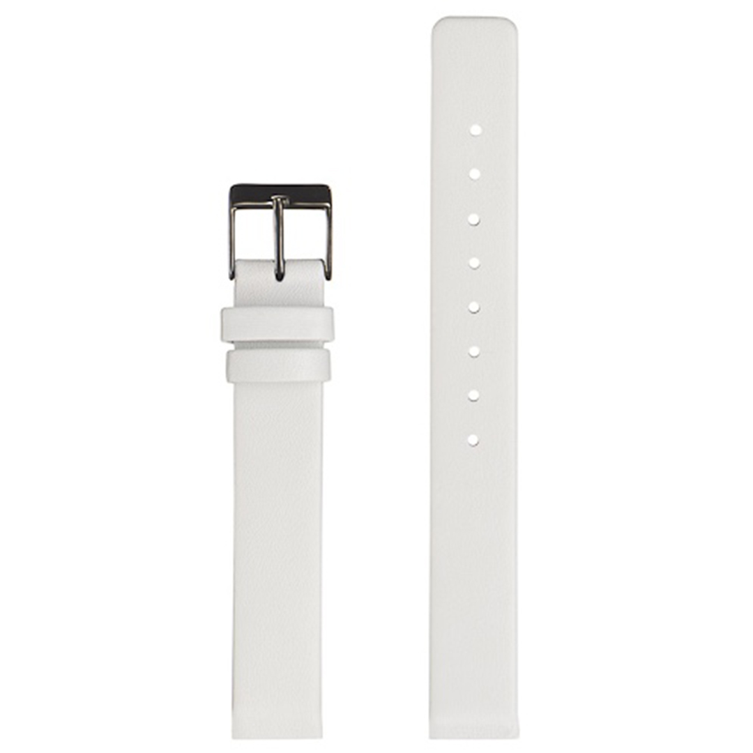 SKAGEN - 233XSCLW OEM Stailer - ремешок для часов белый, натуральная кожа телёнка, гладкий, Германия - мастерская «Часовая Скорая Помощь». Картинка SKAGEN - 233XSCLW OEM Stailer - ремешок для часов белый, натуральная кожа телёнка, гладкий, Германия