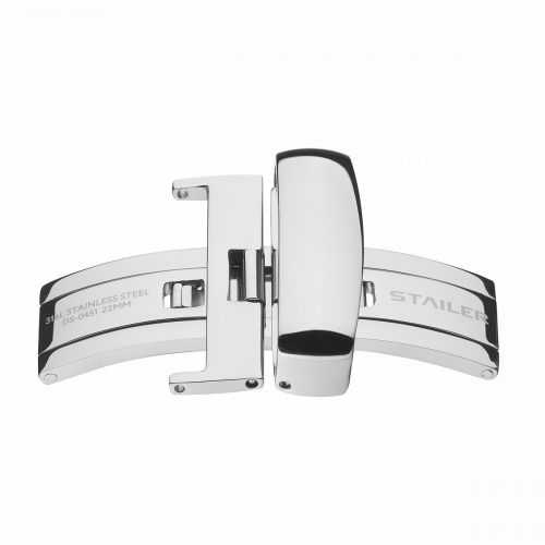 Stailer DS-0451 - клипса для часов сталь полированная, сталь, Германия - мастерская «Часовая Скорая Помощь». Картинка Stailer DS-0451 - клипса для часов сталь полированная, сталь, Германия