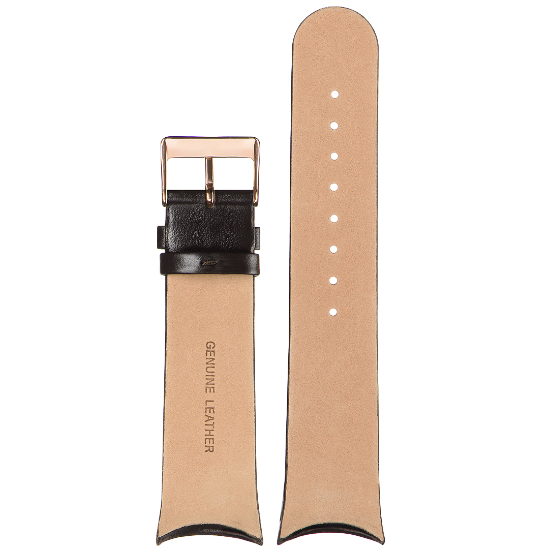 Картинка SKAGEN - 808XLDLD OEM Stailer - ремешок для часов коричневый, натуральная кожа телёнка, гладкий, Германия