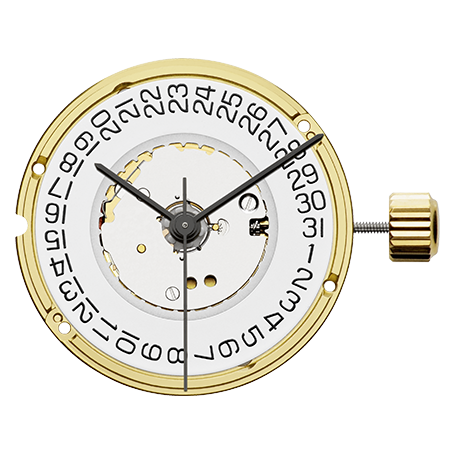 Картинка ETA F05.111 Quartz trendline - механизм для часов кварцевый 10 ½, Швейцария
