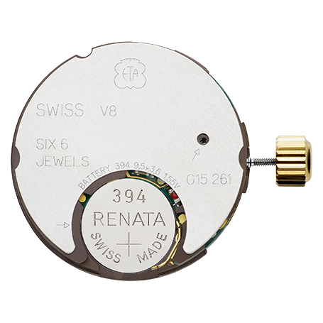 Картинка ETA G15.261 Quartz fashionline - механизм для часов кварцевый 10 ½, Швейцария