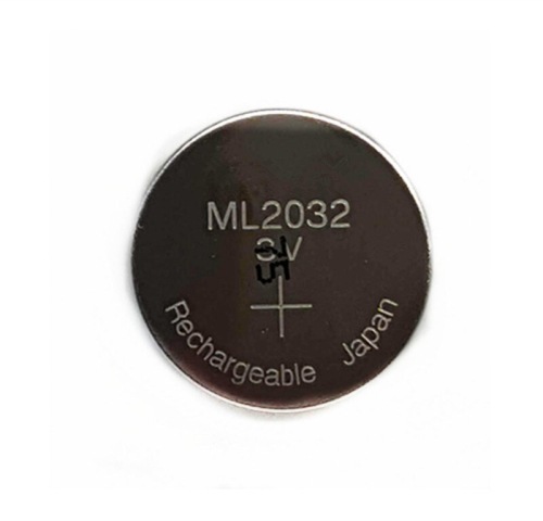 Картинка Аккумулятор кнопочный для часов - ML2032 - аккумулятор, 3.2 мм x 20 мм 3.2 v, Китай