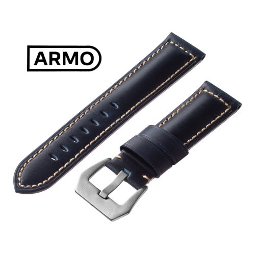 ARMO 4902 - ремешок для часов коричневый, кожа, аллигатор - мастерская «Часовая Скорая Помощь». Картинка ARMO 4902 - ремешок для часов коричневый, кожа, аллигатор