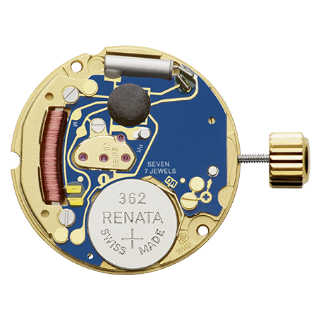 Картинка ETA 956.412 Quartz normflatline - механизм для часов кварцевый 8 ¾, Швейцария