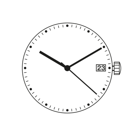 Механизм RONDA 6003.D - D3