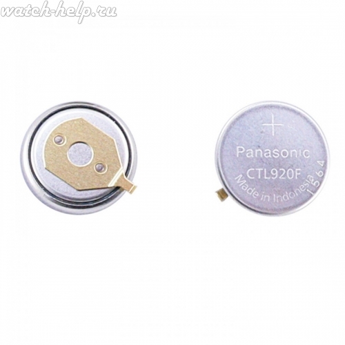 Картинка CITIZEN 295-69 (CTL920F) - аккумулятор, 2.5 мм x 9.5 мм, Япония