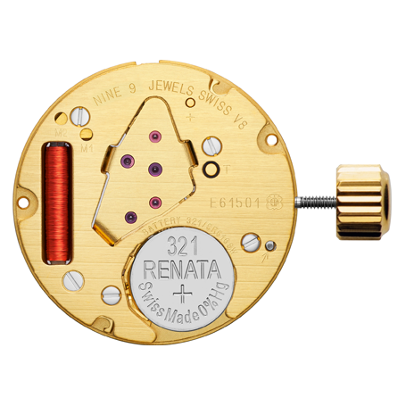 Картинка ETA E61.501 - механизм для часов кварцевый 8 ¼, Швейцария