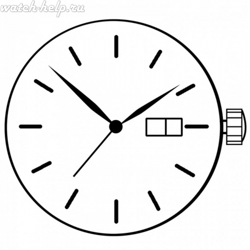 Картинка TMI VX63E - механизм для часов кварцевый, Япония