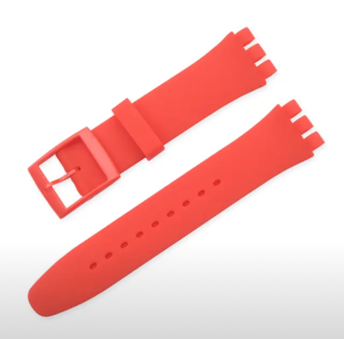 Картинка Calvin Klein K0V23 BLACK OEM Stailer - ремешок для часов чёрный, натуральная кожа телёнка, гладкий, Германия