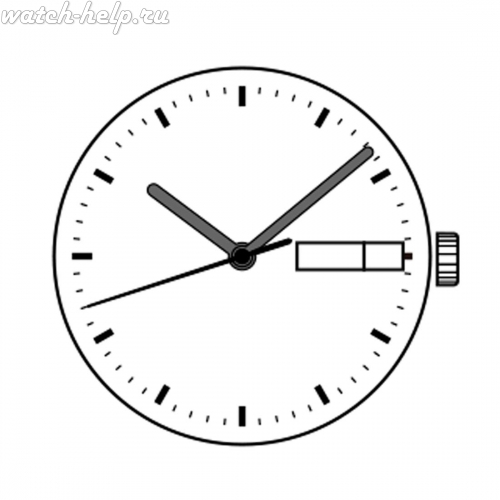 Картинка TMI NH06 Basic mechanical movement (nh) - механизм для часов механический 7 ¾, Япония