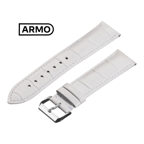 Картинка ARMO 4902 - ремешок для часов коричневый, кожа, аллигатор