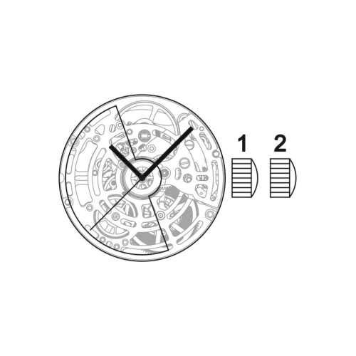 Картинка Механизм SELLITA SW200-1 S B - механизм для часов механический 11 ½, Швейцария