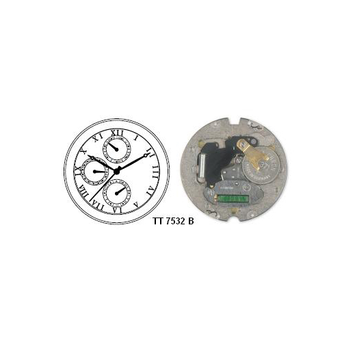 Купить. Заменить. Отремонтировать TT 7532B - в мастерской «Часовая Скорая Помощь»