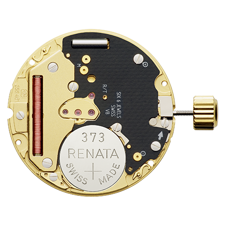 Картинка ETA 255.462 Quartz flatline - механизм для часов кварцевый 10 ½, Швейцария