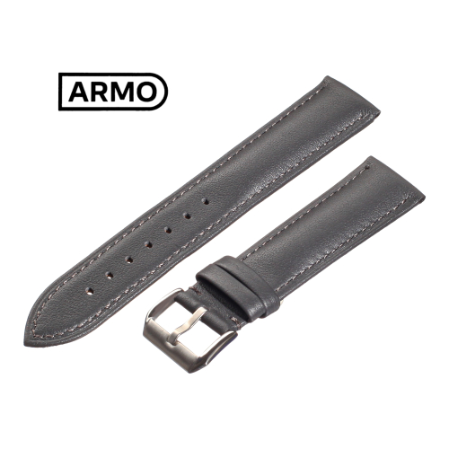 Картинка ARMO 4902 - ремешок для часов коричневый, кожа, аллигатор