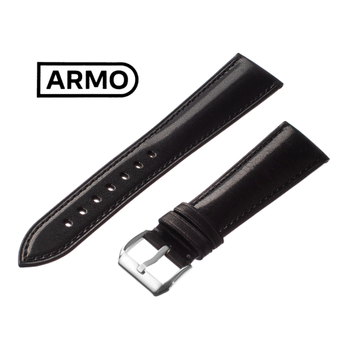 Картинка ARMO 4902 - ремешок для часов коричневый, кожа, аллигатор