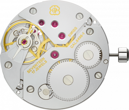 Картинка ETA 6498-1 Mecaline standard - механизм для часов механический 16 ½, Швейцария