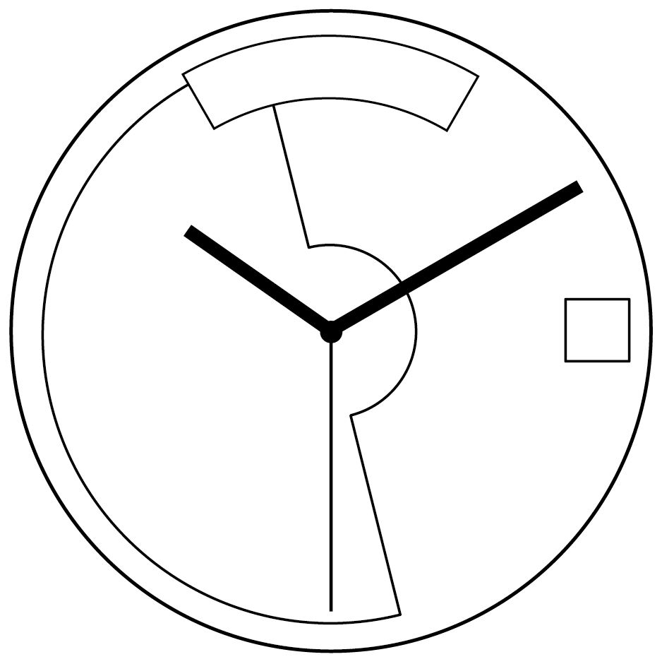 Картинка ETA 2834-2 Mecaline standard - механизм для часов механический 13, Швейцария