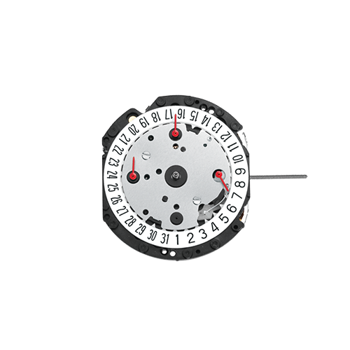 Картинка TMI VD52 Basic chronograph movement (vd5) - механизм для часов кварцевый 12 ¾, Япония