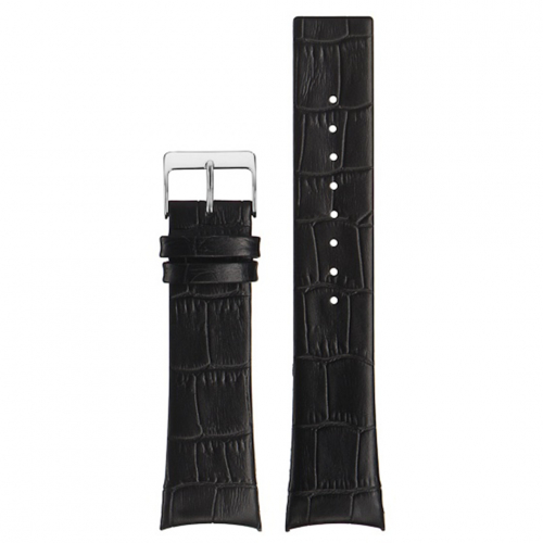 SKAGEN - SKW6000 OEM Stailer - ремешок для часов чёрный, натуральная кожа телёнка, аллигатор, Германия - мастерская «Часовая Скорая Помощь». Картинка SKAGEN - SKW6000 OEM Stailer - ремешок для часов чёрный, натуральная кожа телёнка, аллигатор, Германия