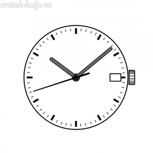 Картинка TMI NH15 Basic mechanical movement (nh) - механизм для часов механический 10 ½, Япония