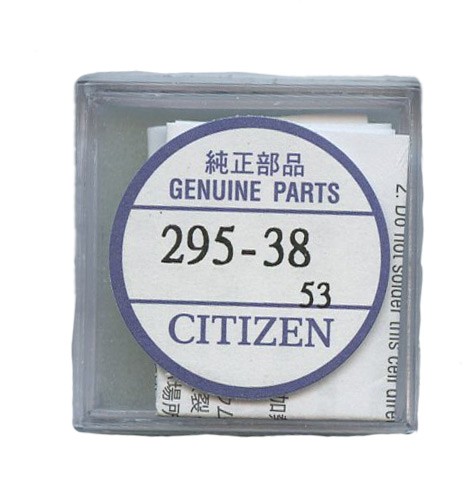 Картинка CITIZEN 295-38 (MT920) - аккумулятор, 2.5 мм x 9.5 мм 1.5 v 5 mah, Япония