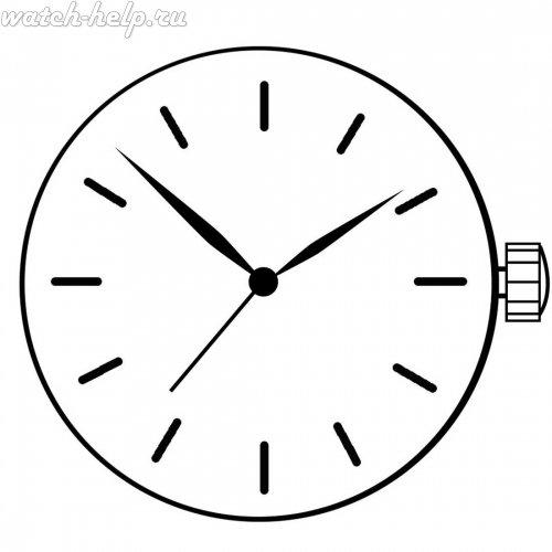 Картинка RONDA 583 Powertech - механизм для часов кварцевый 8 ¾, Швейцария