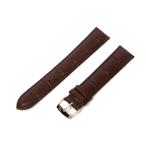 Картинка Ремешок MODENO серия A000 - ремешок для часов белый, кожа, гладкий, Китай