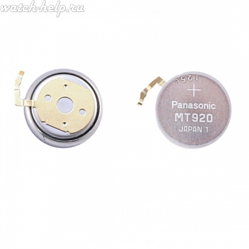 Картинка CITIZEN 295-38 (MT920) - аккумулятор, 2.5 мм x 9.5 мм 1.5 v 5 mah, Япония