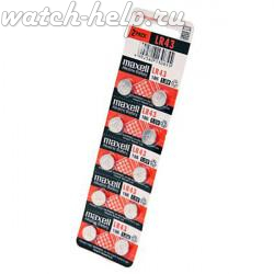 Картинка MAXELL LR44 - батарейка 1.5 v, Япония