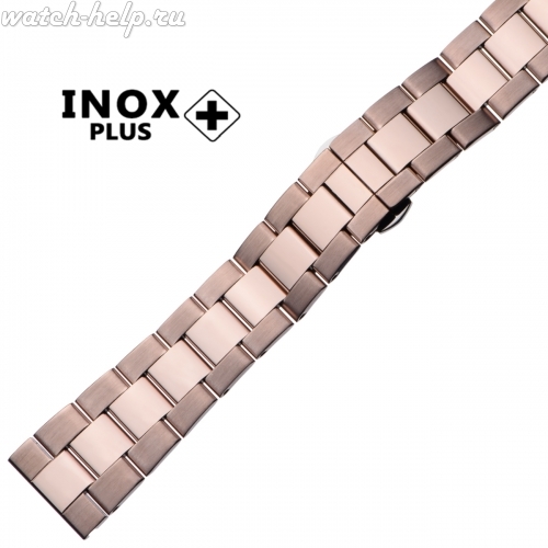 Картинка INOX PLUS S-702 IPRose - браслет для часов, сталь, Китай