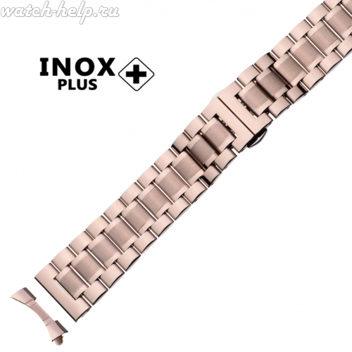 Картинка INOX PLUS S-701 IPRose - браслет для часов, сталь, Китай