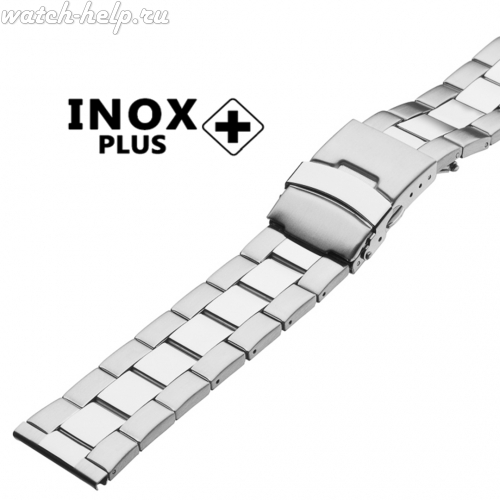 Картинка INOX PLUS V-305 Stainless steel - браслет для часов, сталь, Китай