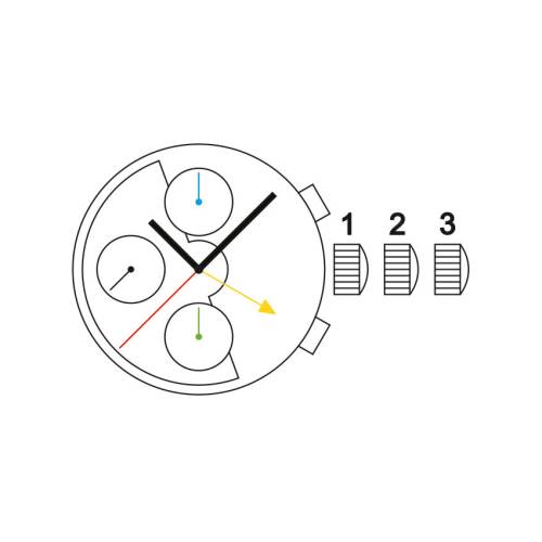 Картинка Механизм SELLITA SW530 B - механизм для часов механический 13 ¼, Швейцария