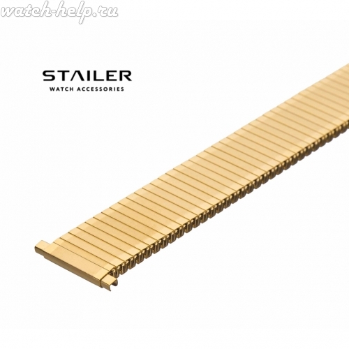 Картинка Stailer G15-8753 - браслет для часов лимонное золото, сталь, Германия