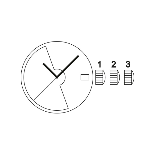 Картинка Механизм SELLITA SW600 B - механизм для часов механический 13 ¼, Швейцария