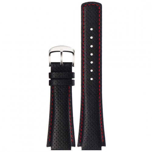 CASIO EFA-120L-1A1 OEM Stailer - ремешок для часов чёрный, эко-кожа, гладкий, Германия - мастерская «Часовая Скорая Помощь». Картинка CASIO EFA-120L-1A1 OEM Stailer - ремешок для часов чёрный, эко-кожа, гладкий, Германия