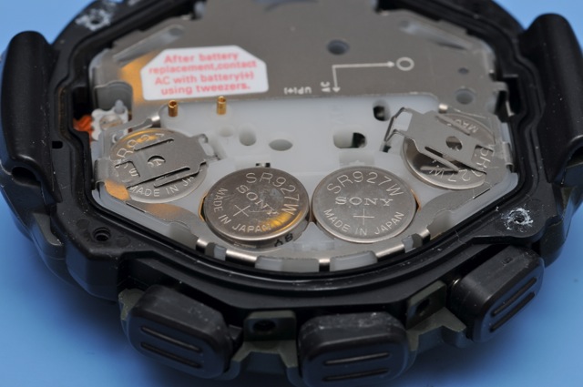 Какие аккумуляторы и батарейки в часох Casio G-SHOCK