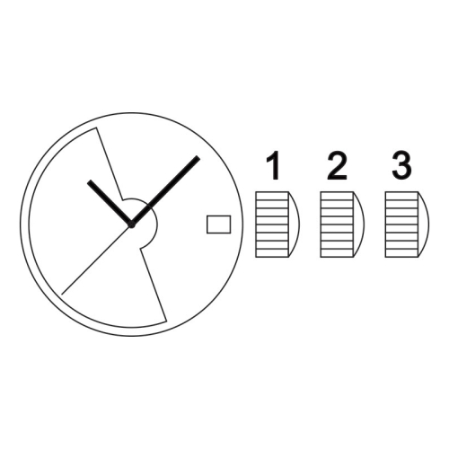 Картинка Механизм SELLITA SW100 A - механизм для часов механический 11 ½, Швейцария