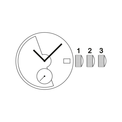 Картинка Механизм SELLITA SW660 B - механизм для часов механический 13 ¼, Швейцария