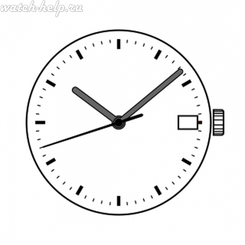 Картинка TMI NH05 Basic mechanical movement (nh) - механизм для часов механический 7 ¾, Япония