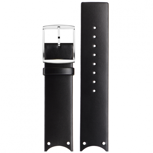 Calvin Klein K0V23 BLACK OEM Stailer - ремешок для часов чёрный, натуральная кожа телёнка, гладкий, Германия - мастерская «Часовая Скорая Помощь». Картинка Calvin Klein K0V23 BLACK OEM Stailer - ремешок для часов чёрный, натуральная кожа телёнка, гладкий, Германия
