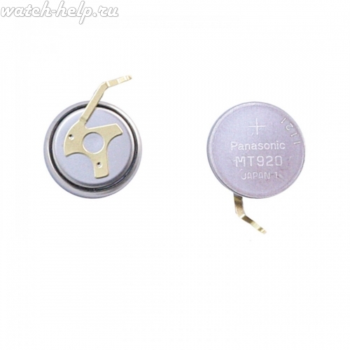 Картинка CITIZEN 295-34 (MT920) - аккумулятор, 2.5 мм x 9.5 мм 1.5 v 5 mah, Япония