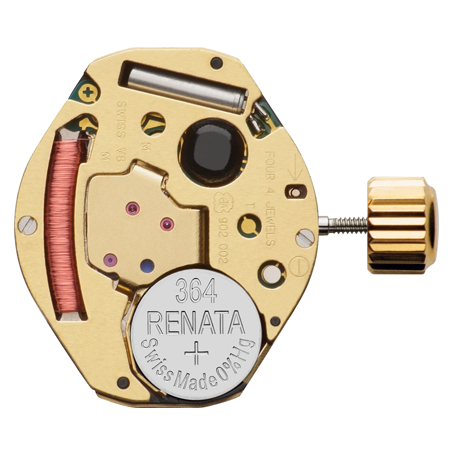 Картинка ETA 902.002 Quartz normflatline - механизм для часов кварцевый 6 ¾ × 8, Швейцария