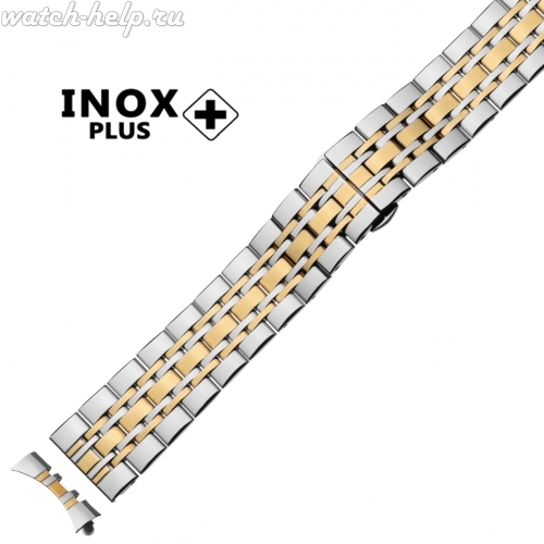 Картинка INOX PLUS S-704 Bicolor - браслет для часов, сталь, Китай