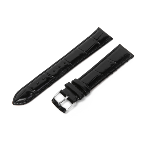 Картинка Ремешок MODENO серия A000 - ремешок для часов белый, кожа, гладкий, Китай